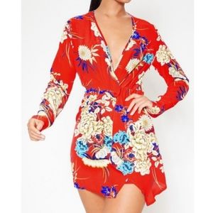 💋 Floral Print Dress